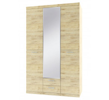 Трехстворчатый шкаф для одежды с зеркалом Оскар 3D2S
