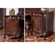 Туалетный столик с зеркалом Элиза Люкс (орех) Туалетный столик с зеркалом Элиза Люкс (орех)