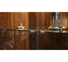 Двустворчатый шкаф витрина для посуды Алегро ALEG-13