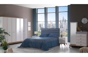 Шкаф платяной Мавенна (Mavenna) 6-х дверный MAVN-34