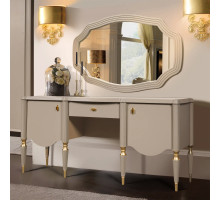 Туалетный столик  Моника (Капучино эмаль)