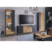 Гостиная Сканди 2 графит Гостиная Сканди 2 графит