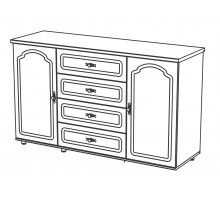 Комод для гостиной Романтика ВК-09-07 Комод для гостиной Романтика ВК-09-07