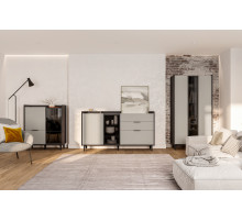 Гостиная Модена Металл Бруклин/Лунный Камень