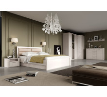 Спальня Элана от МебельГрад, цвет Бодега белая Спальня Элана от МебельГрад, цвет Бодега белая