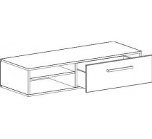 Низкая тумба под телевизор Кёльн-1220 Белый Аляска Низкая тумба под телевизор Кёльн-1220 Белый Аляска