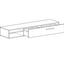 Низкая тумба под телевизор Кёльн-1750 Белый Аляска Низкая тумба под телевизор Кёльн-1750 Белый Аляска