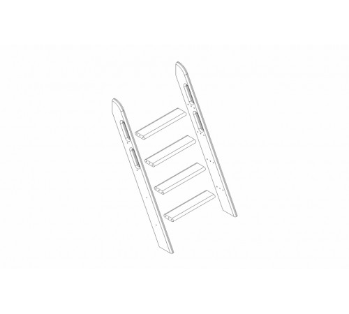 Пакет №8 Наклонная лестница для кровати Соня Пакет №8 Наклонная лестница для кровати Соня