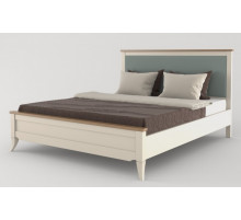 Двуспальная кровать Римини MUR-118-01/1 с мягкой вставкой Двуспальная кровать Римини MUR-118-01/1 с мягкой вставкой