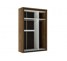 Трехстворчатый шкаф для одежды Г-11 (ДГТ) Гарда с зеркалом