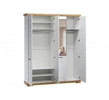 Четырехстворчатый шкаф для одежды СК-8 (СА/ОРН) Кантри с зеркалом Четырехстворчатый шкаф для одежды СК-8 (СА/ОРН) Кантри с зеркалом