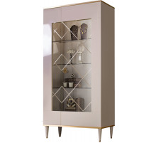 Шкаф витрина Rimini РМВ2-2С правый (слоновая кость) Шкаф витрина Rimini РМВ2-2С правый (слоновая кость)