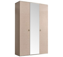 Трехстворчатый шкаф для одежды с зеркалом Rimini РМШ1/3(латте) Трехстворчатый шкаф для одежды с зеркалом Rimini РМШ1/3(латте)