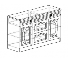 Тумба в гостиную Орлеан 841 ясень светлый Тумба в гостиную Орлеан 841 ясень светлый
