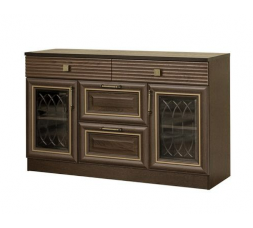 Тумба в гостиную Орлеан 841 ясень темный Тумба в гостиную Орлеан 841 ясень темный