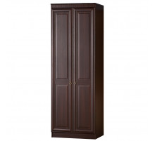 Двустворчатый шкаф для одежды Инна 615 темный Двустворчатый шкаф для одежды Инна 615 темный